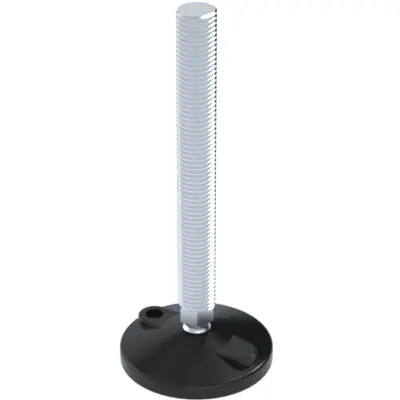 Non-Articulating Leveler with 4 inch Level-Lock Base