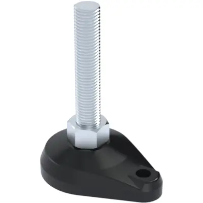 Non-Articulating Leveler with 4 inch Tear Drop Base